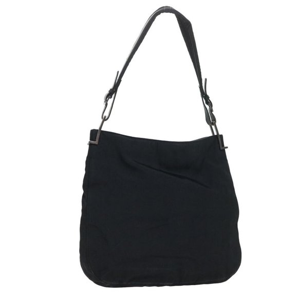 GUCCI Shoulder Bag Nylon Black - Picture 1 of 13